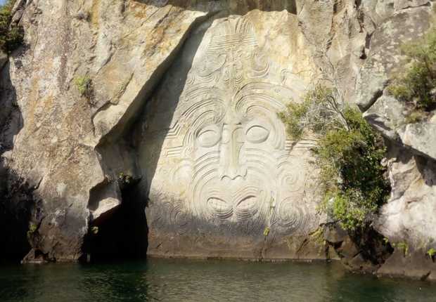 maori rock carvings - cheap things to do in Taupo