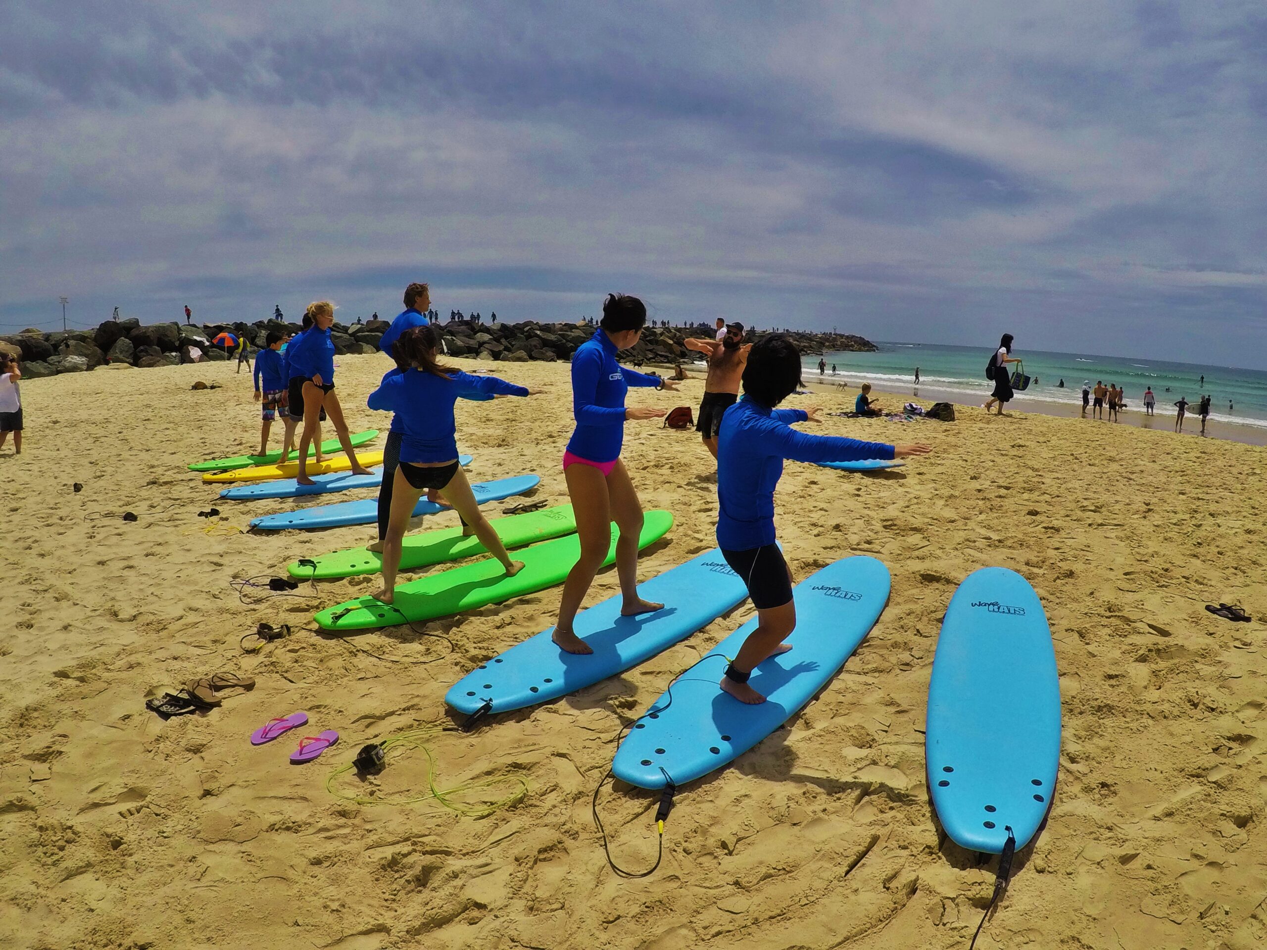 Surf lesson east coast