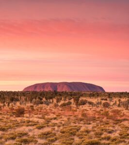 Uluru at sunrise