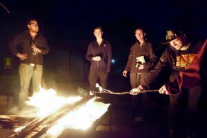 Campfire at Uluru