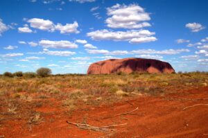 Uluru from a distance