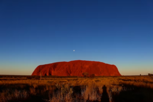 Uluru at night