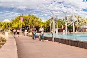 Cairns esplanade waterfront