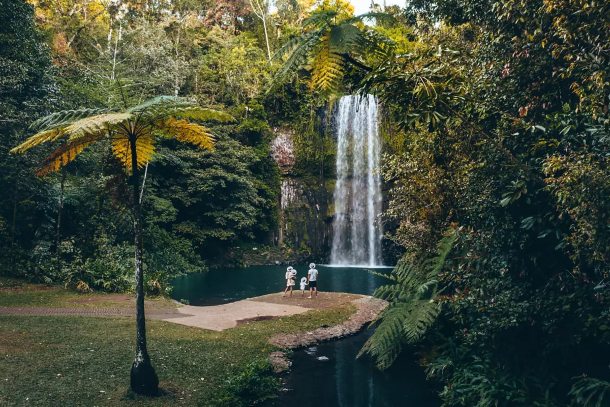 Cairns in June - Cairns waterfalls