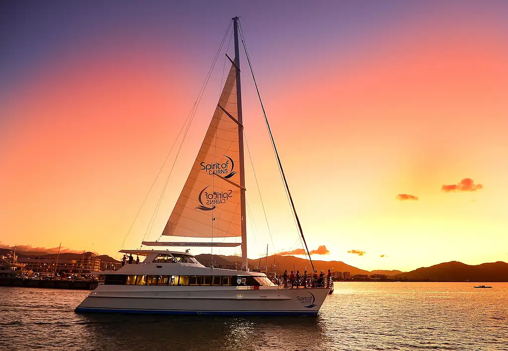 spirit of cairns sunset cruise