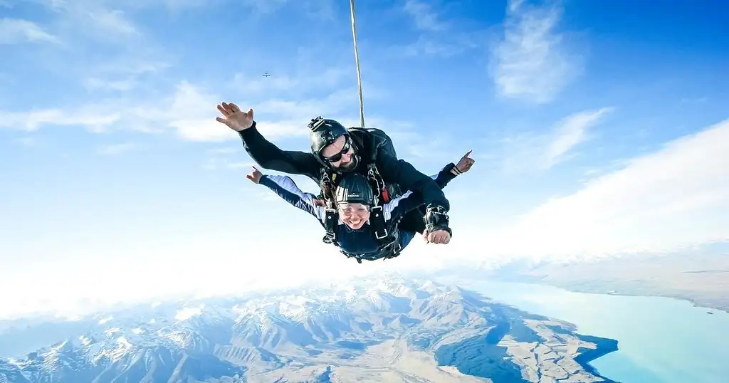 Skydive Over Mount Cook From 13,000