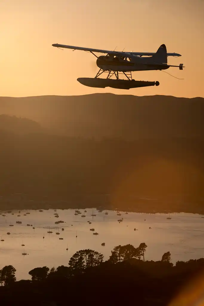 Sunset Champagne Scenic Flight