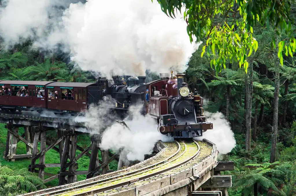 Puffing Billy & Healesville Sanctuary Scenic Bus Tour