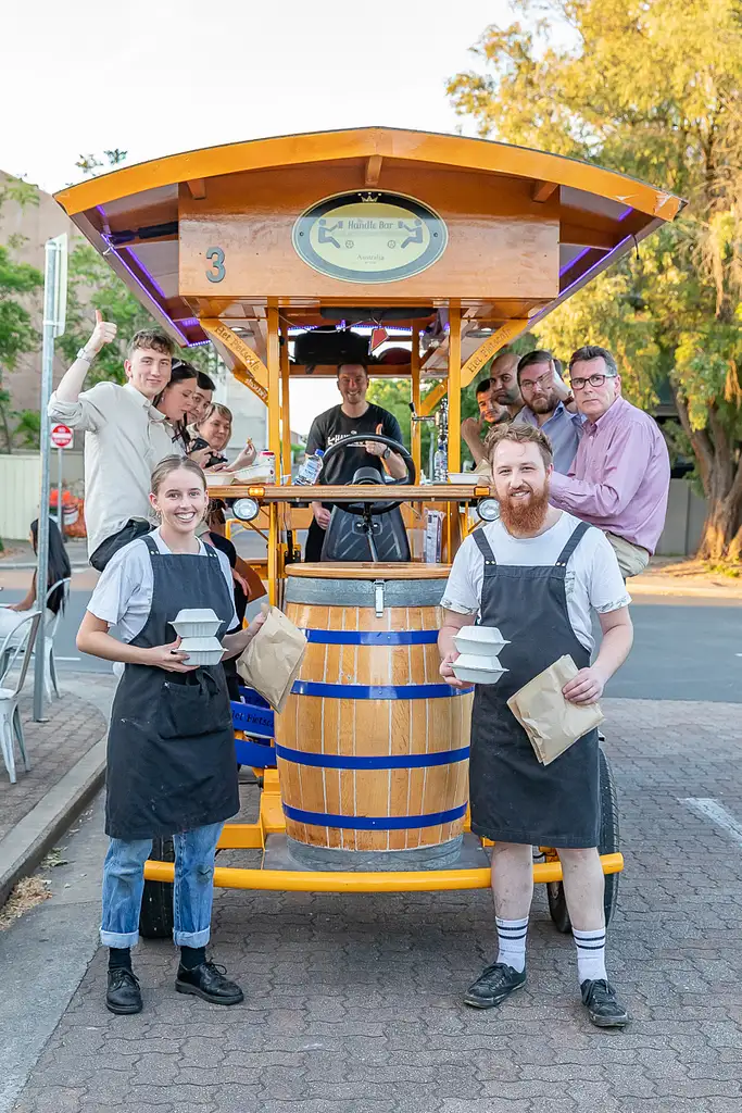 Adelaide Pedal Bus Progressive Dinner Tour