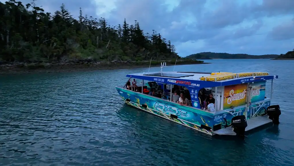 Glass Bottom Boat Scenic Sunset Tour