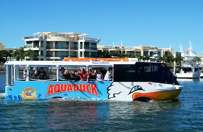 Gold Coast Aquaduck City Tour & River Cruise