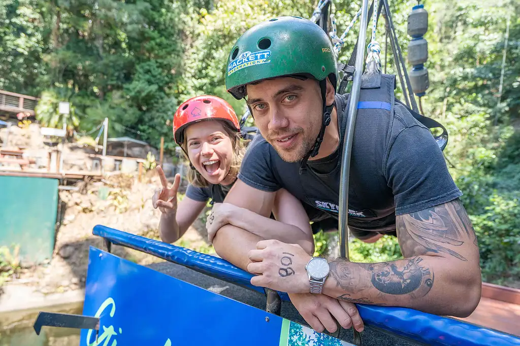 Bungy Jump and Giant Swing Combo | Skypark Cairns