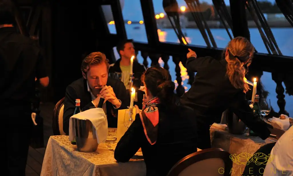 Galleon Dinner Cruise In Venice - Prow/Stern Seat