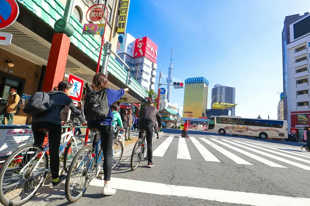 Tokyo and Edo Hidden Gem Bike Tour with Lunch