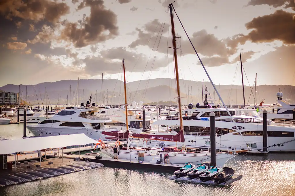 Sunset Sail on Lady Enid | from Airlie Beach