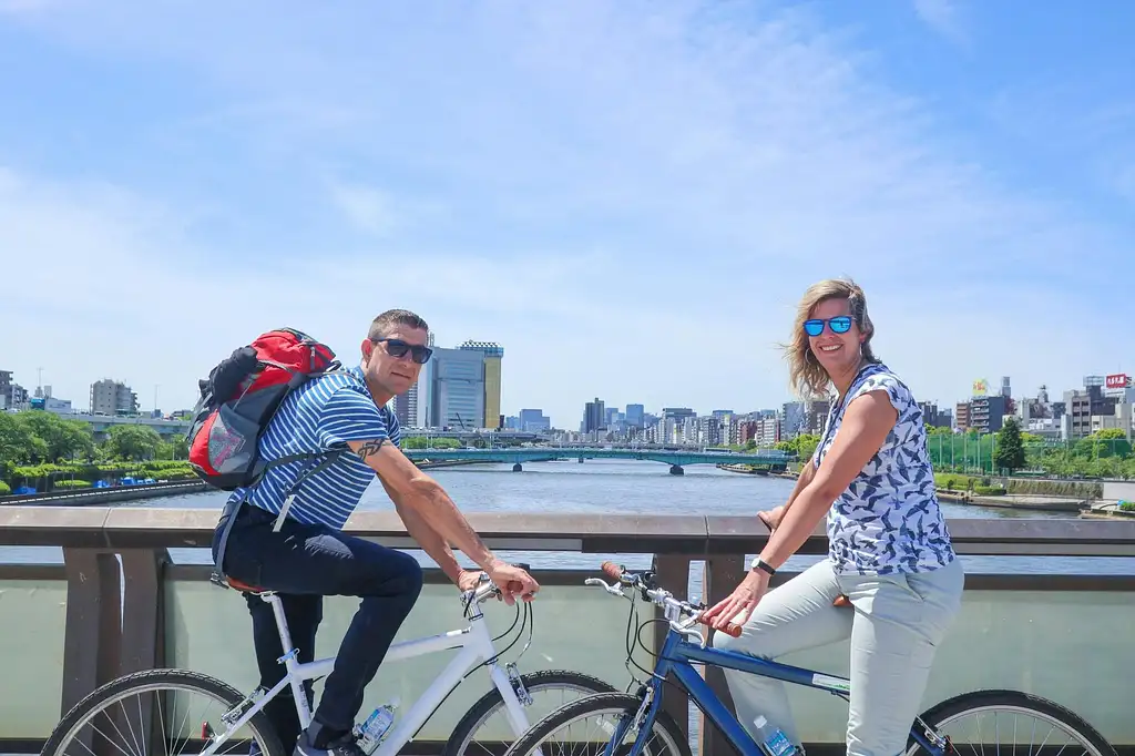 Tokyo and Edo Hidden Gem Bike Tour with Lunch