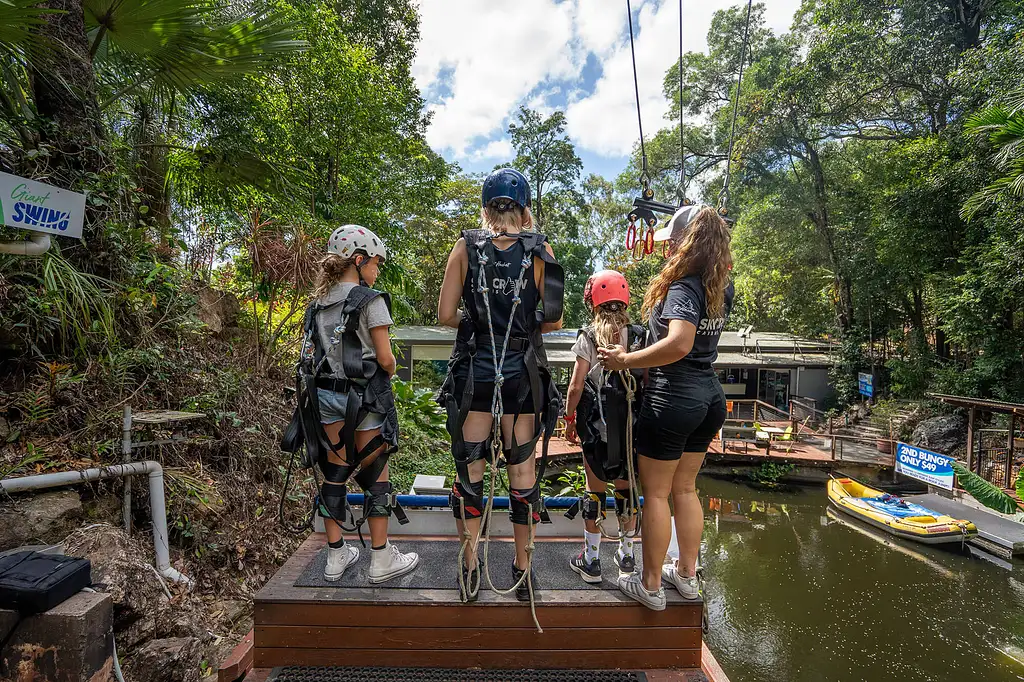 Bungy Jump and Giant Swing Combo | Skypark Cairns