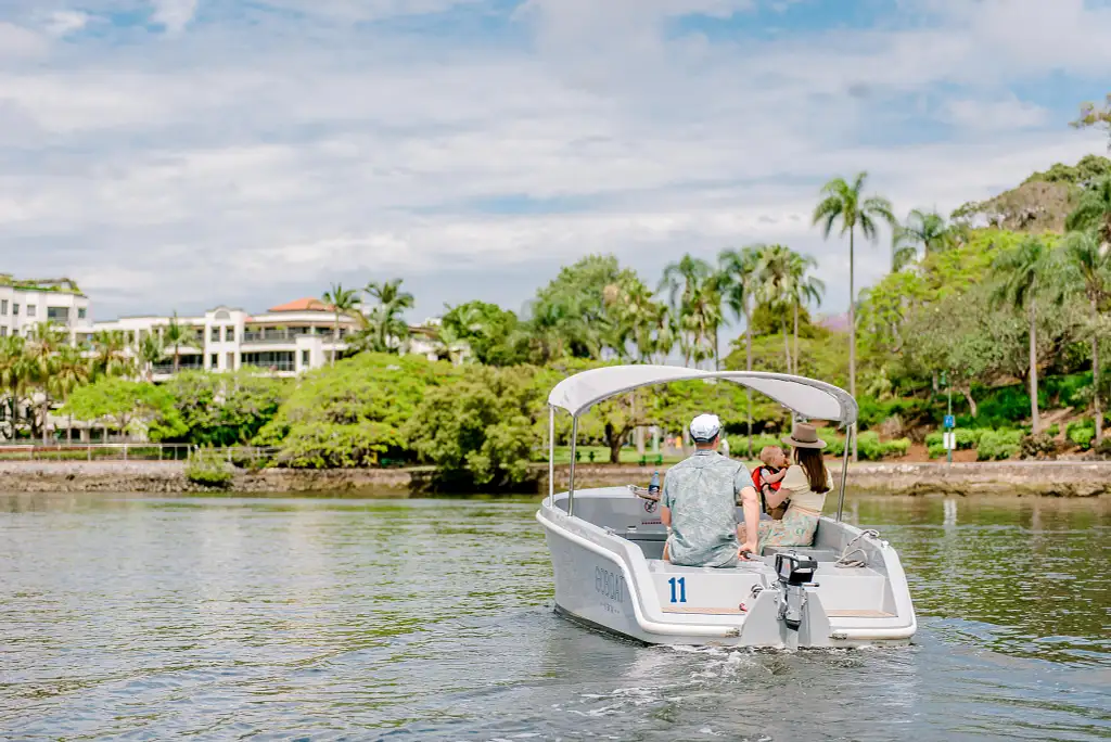 Brisbane GoBoat Hire | Electric Picnic Boat