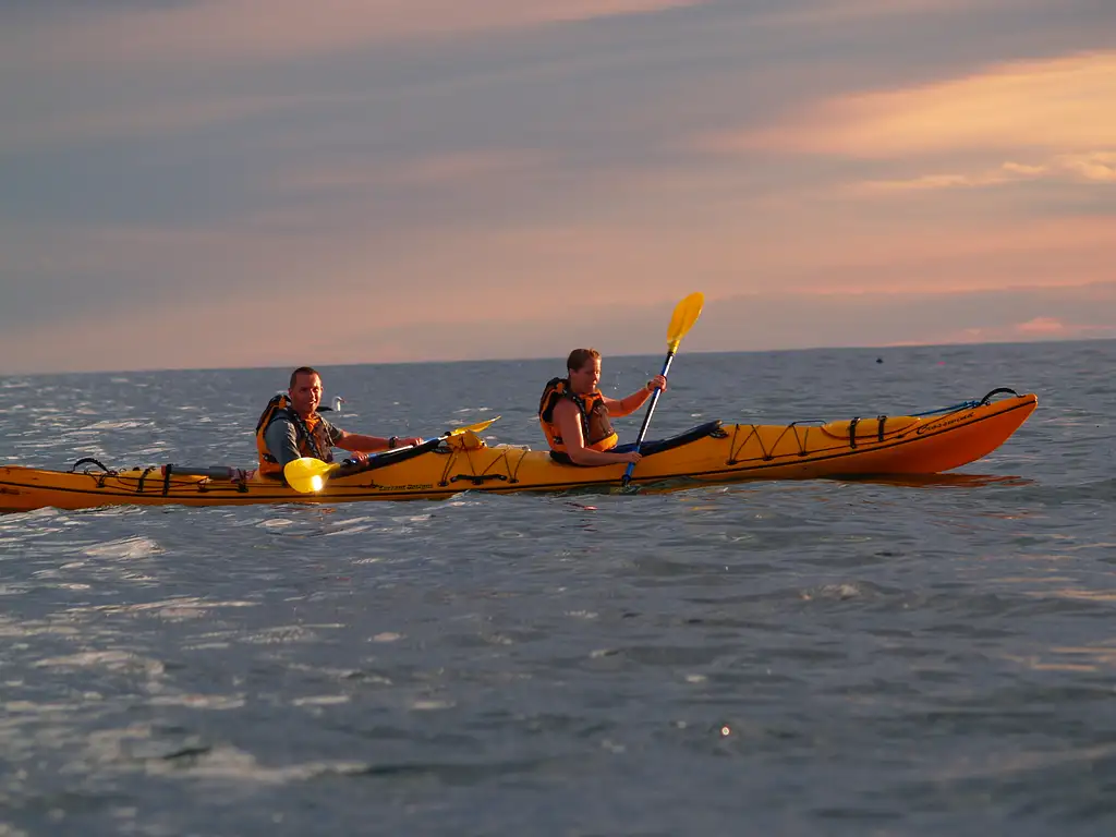 Kaikoura Guided Sunset Kayak Tour