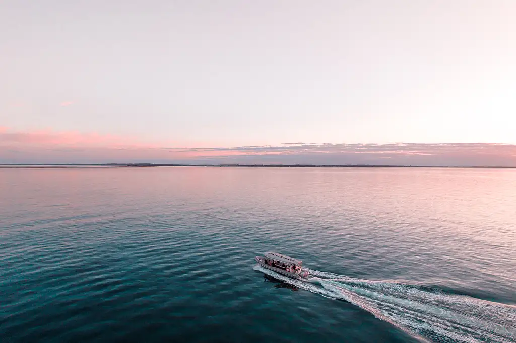 Hervey Bay & K'gari Sunset Adventure Cruise