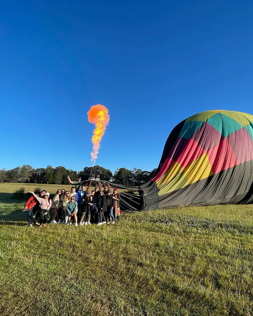 Hot Air Balloon Flight at Sunrise