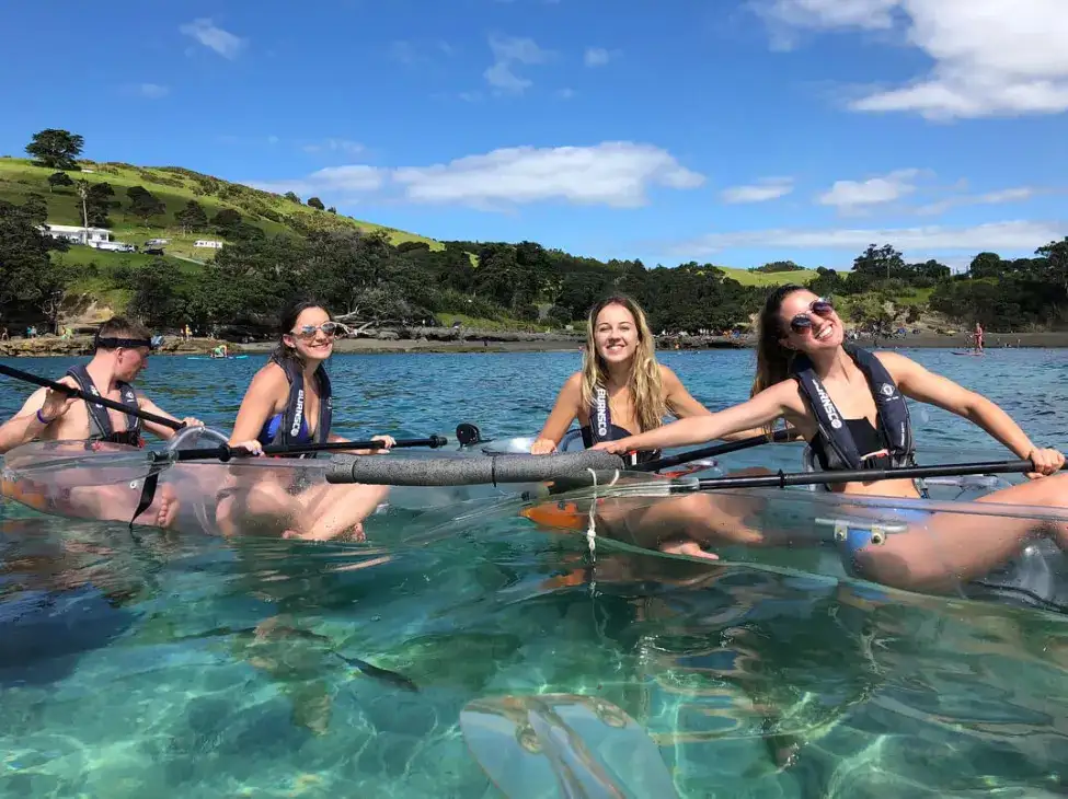 Clearyak Double Kayak Hire | Goat island Marine Reserve