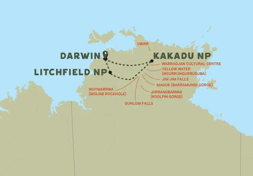 3 Day Kakadu & Litchfield 4WD Expedition (April to Sept) | Darwin