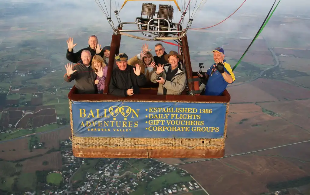 Sunrise Hot Air Balloon Flight Over Barossa Valley