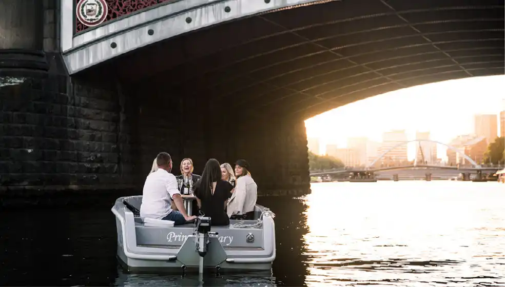 Melbourne GoBoat Hire | Electric Picnic Boat