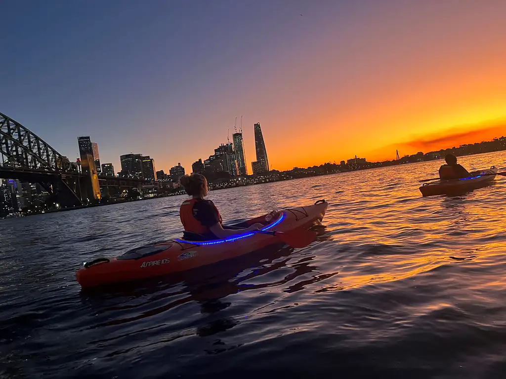 Sunset Kayak on Sydney Harbour