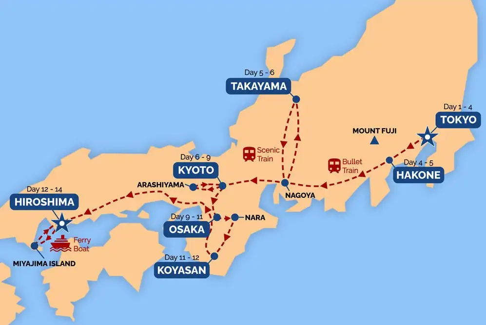 14 Day Japan Classic: Tokyo to Hiroshima | One Life Adventures