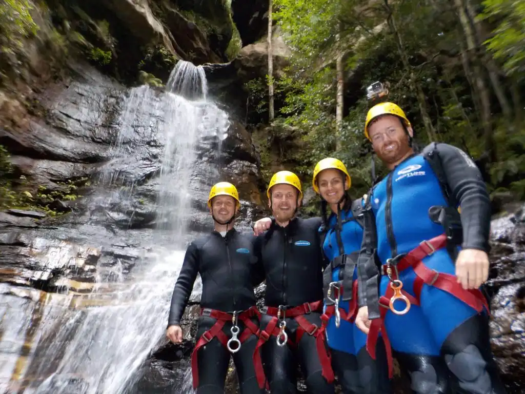 Empress Canyon Abseiling & Canyoning Adventure with Lunch - Blue Mountains