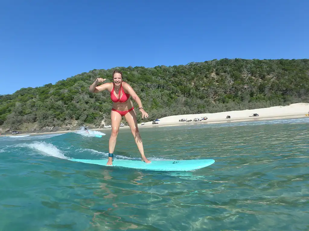 Rainbow Beach Surf Lesson