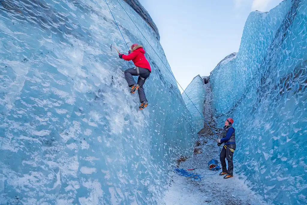 Solheimajokull Ice Climbing and Glacier Hike