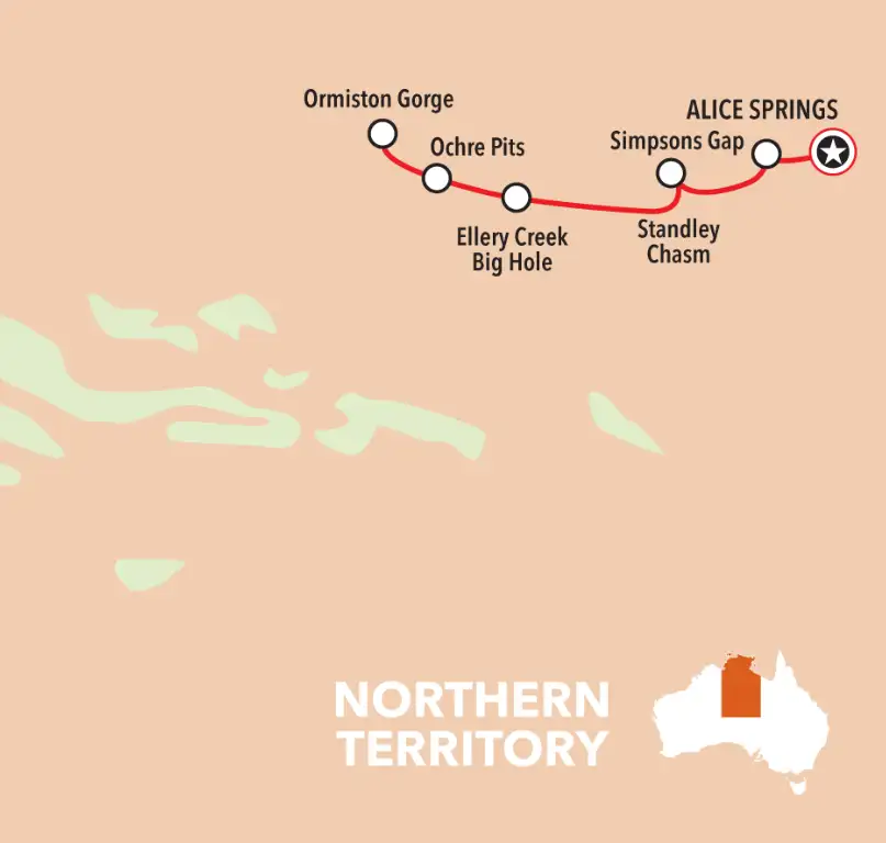 West MacDonnell Ranges (Tjoritja) Tour | From Alice Springs