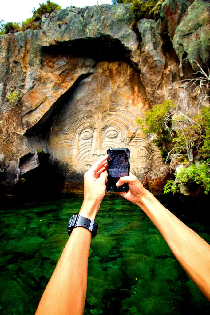 Ngātoroirangi Māori Rock Carvings Boat Cruise (Variety of times)