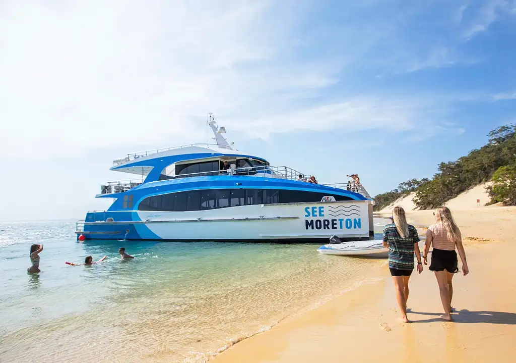 Moreton Island Dolphin & Tangalooma Wrecks Day Tour