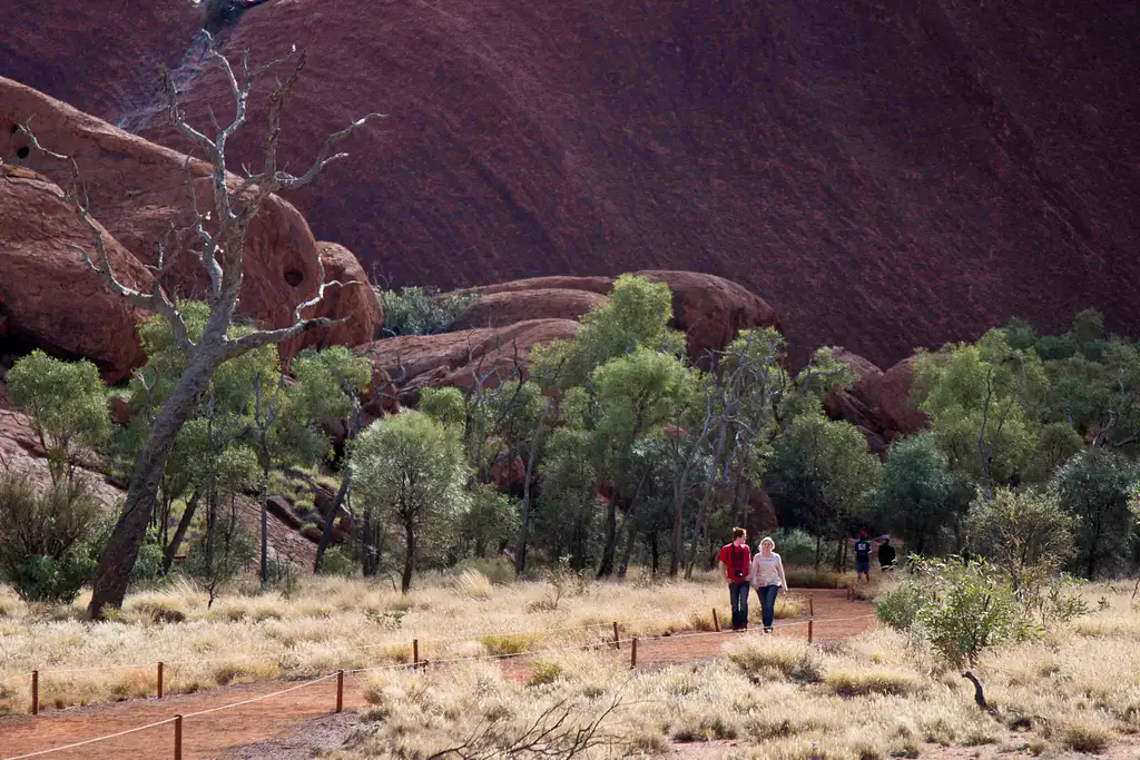 Uluru Guided Tour with Sunset Sparkling Wine & Canapes