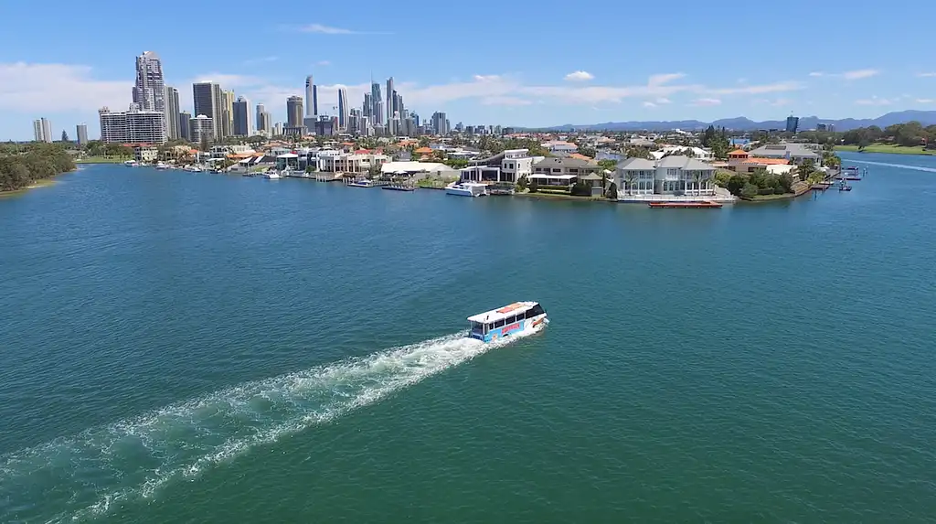 Gold Coast Aquaduck City Tour & River Cruise