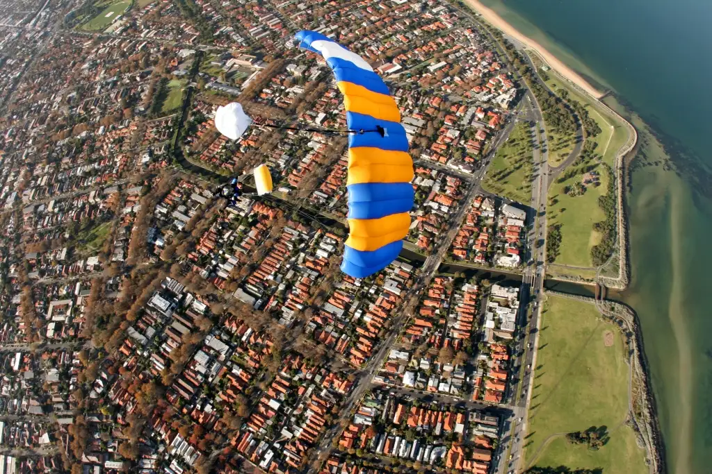 Skydive Melbourne St Kilda