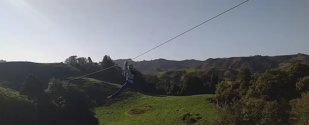 Waitomo Zipline Tour