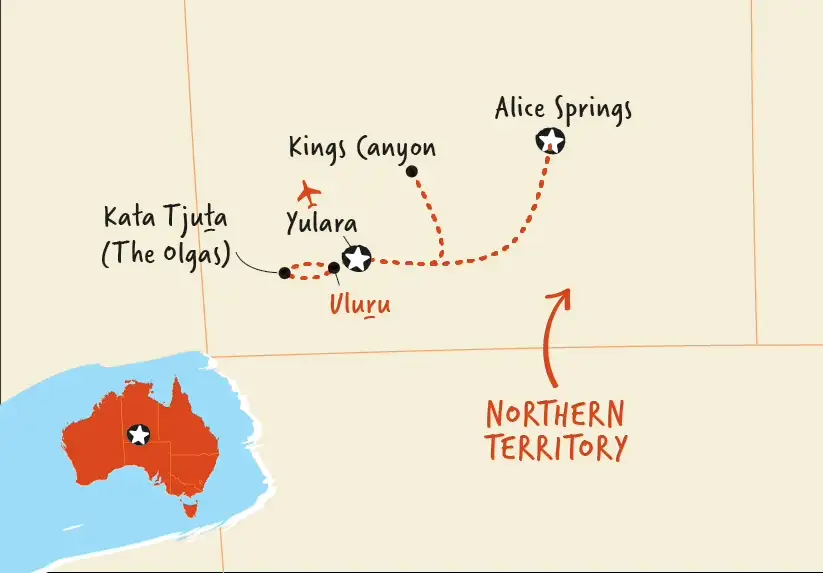 4 Day Rock the Centre | Alice Springs to Yulara