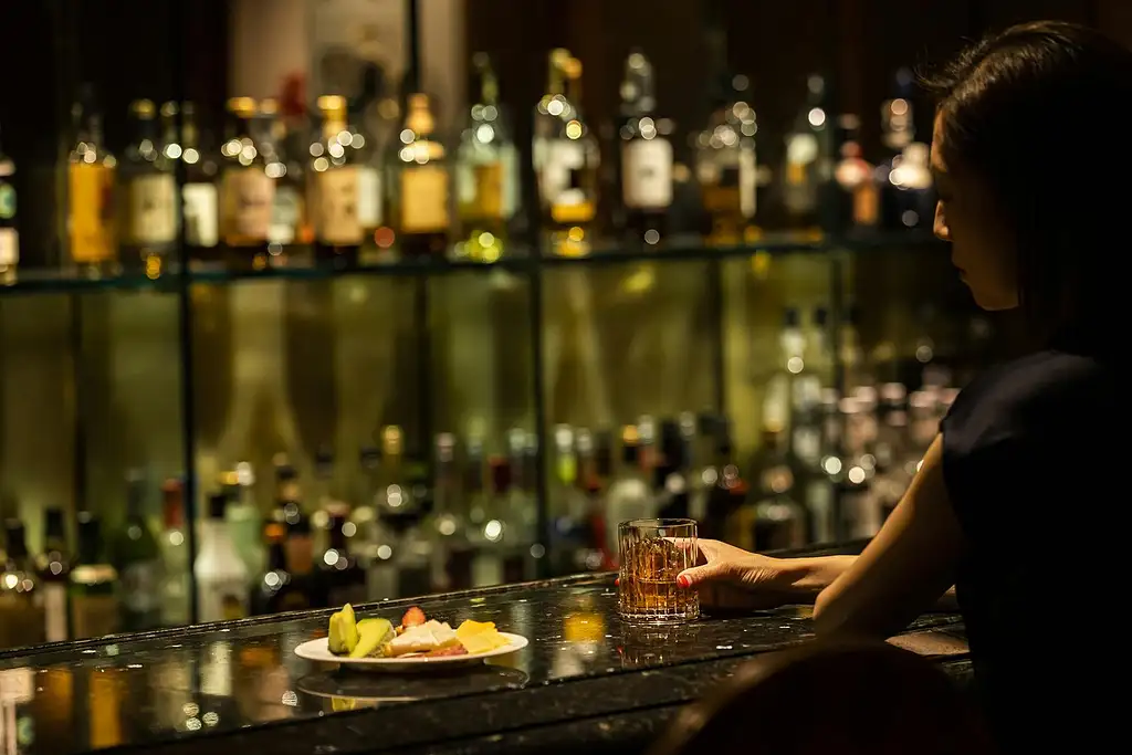 Japanese Whisky Collection Suntory Premium Selection At Captain's Bar