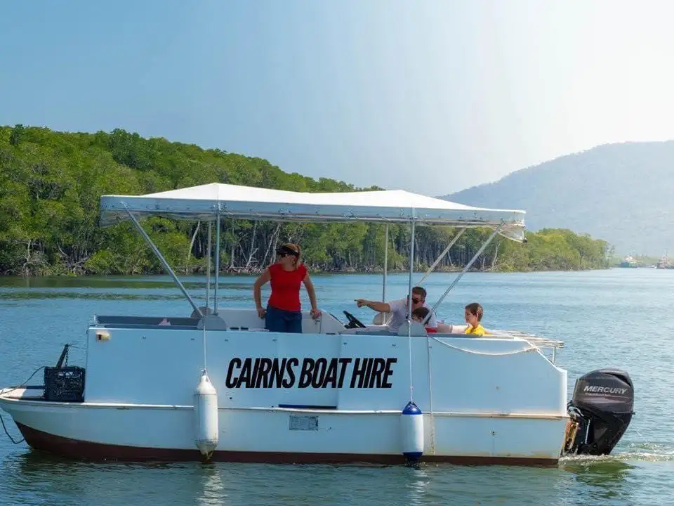 Pontoon Boat Hire (Group of 8) | Cairns