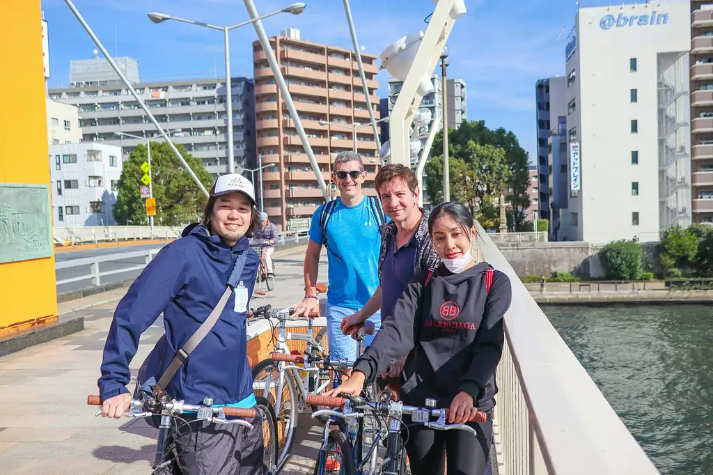 Tokyo and Edo Hidden Gem Bike Tour with Lunch