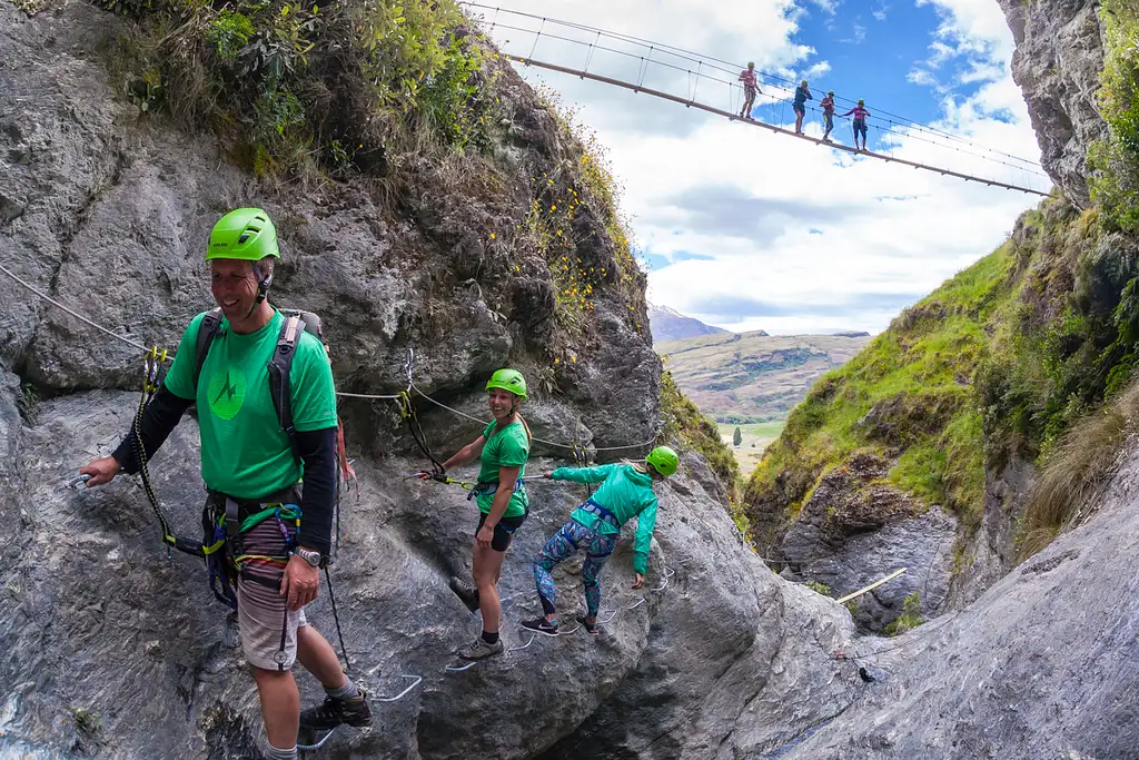 Lord of the Rungs Waterfall Climb from Wanaka | Level 1