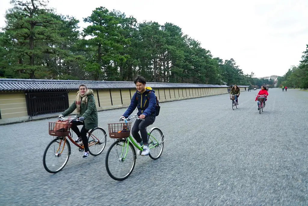 Kyoto Historical Cycling Tour with The Golden Pavilion | [W/Lunch] Kyoto Highlights Bike Tour with UNESCO Zen Temples