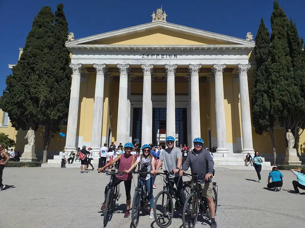 Athens Old Town And Acropolis Guided Bike Tour