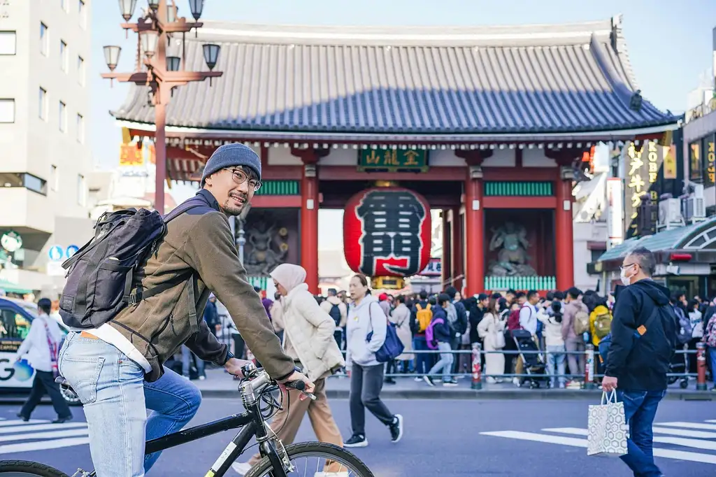 Tokyo and Edo Hidden Gem Bike Tour with Lunch