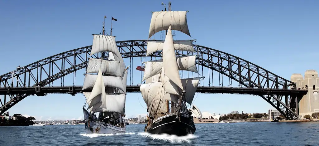 Sydney Harbour Tall Ship Lunch or Dinner Cruise